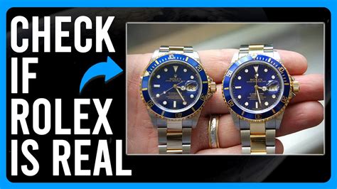 how to tell of rolex is real|check if rolex is authentic.